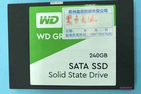 WDS240G2G0A西数SSD固态硬盘成功修复无法读取数据不识别问题