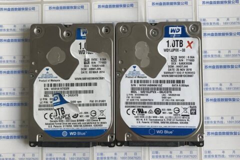 WD10JPVX-08JC3T6笔记本硬盘通电咔咔响磁头敲打开盘数据恢复成功