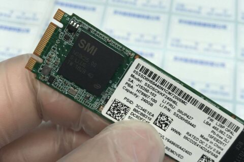 二次成功恢复英特尔SSDSCKKF240H6L固态硬盘无法识别主控为SMI N00K25.00(SM2258G)数据恢复成功