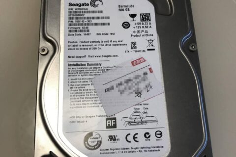 Seagate ST500DM002希捷台式机硬盘固件损坏无法识别,数据恢复成功