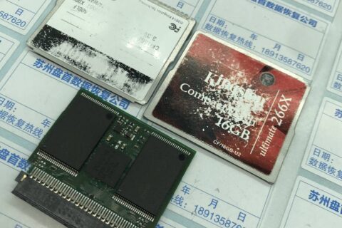 金士顿CF卡损坏无法识别PS3016芯片级数据恢复