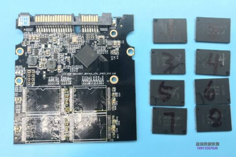 SM2246XT主控长忙BSY掉盘不读盘无法识别二次恢复SSD芯片级数据恢复成功