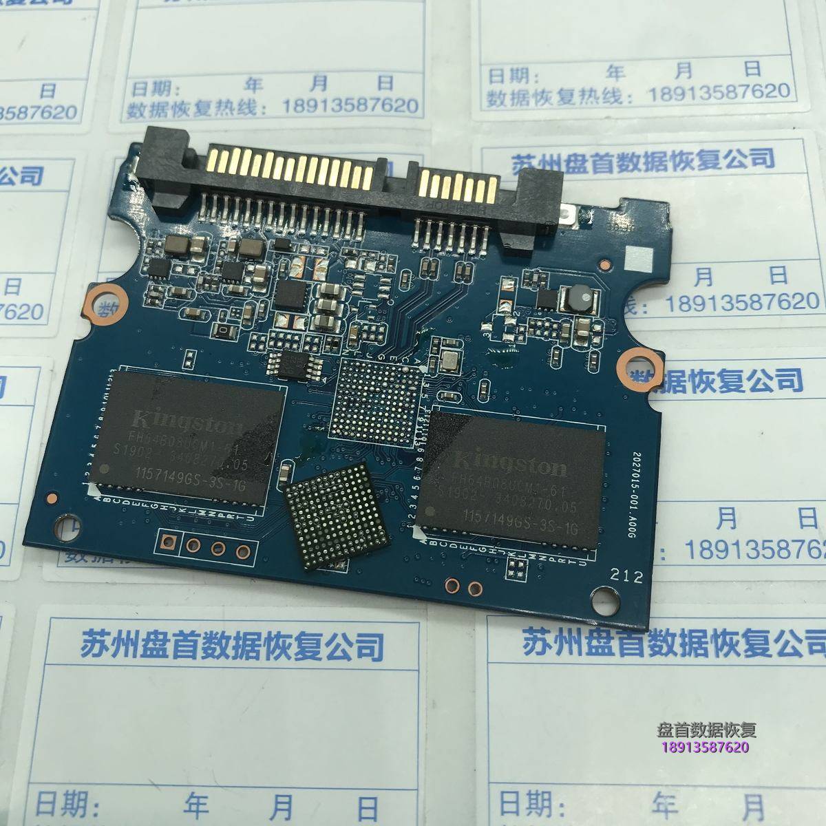 Kingston SA400S37240G主控损坏导致识别成PS3111 20M容量SSD数据恢复成功