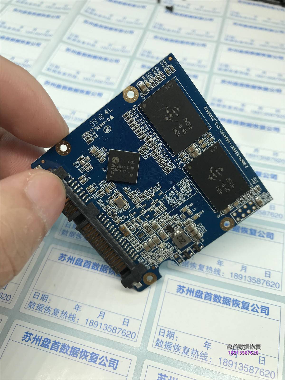 SM2258XT无法识别数据恢复成功tigo金泰克S300 SSD无法识别