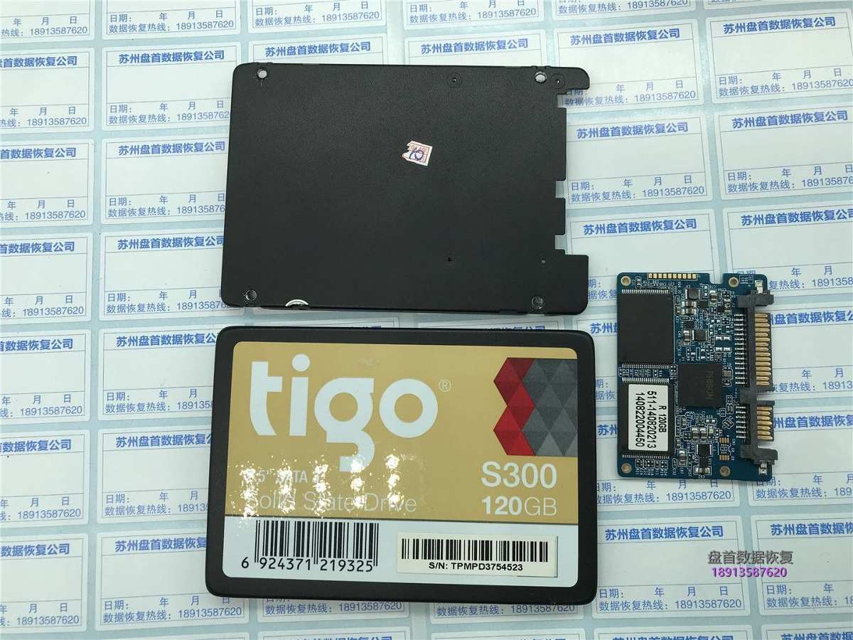 成功恢复使用EFS加密的tigo金泰克S300固态硬盘无法读取数据SSD不读盘