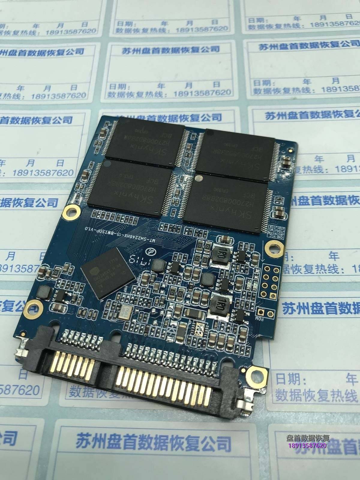 SM2246XT固态掉盘无法识别德乐T-1 SSD数据恢复成功