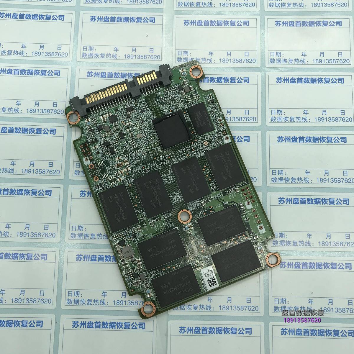 完美二次恢复英特尔540s 480G SM2258G就绪忙数据恢复成功
