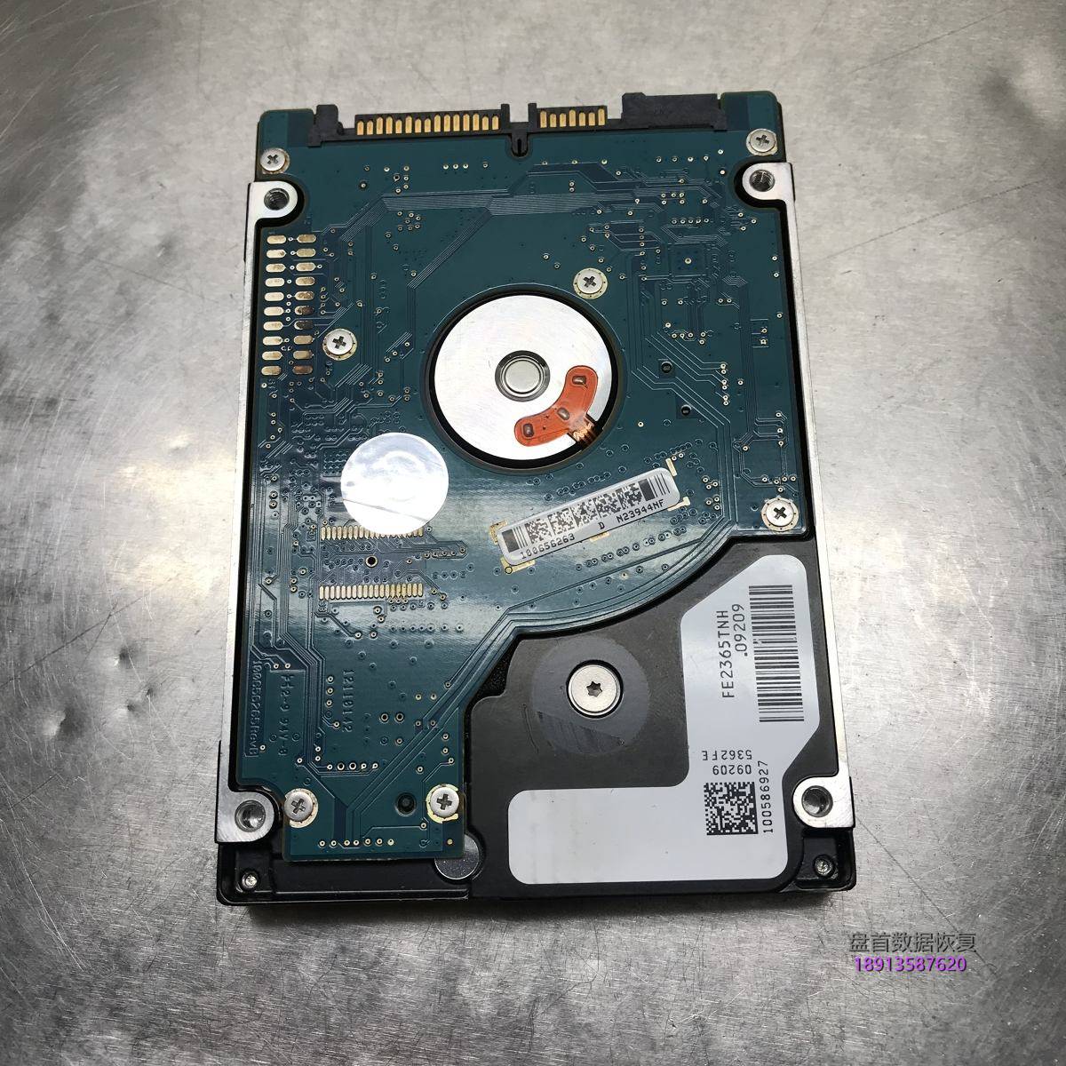 Seagate 5400.6 500G笔记本硬盘二次开盘数据恢复成功