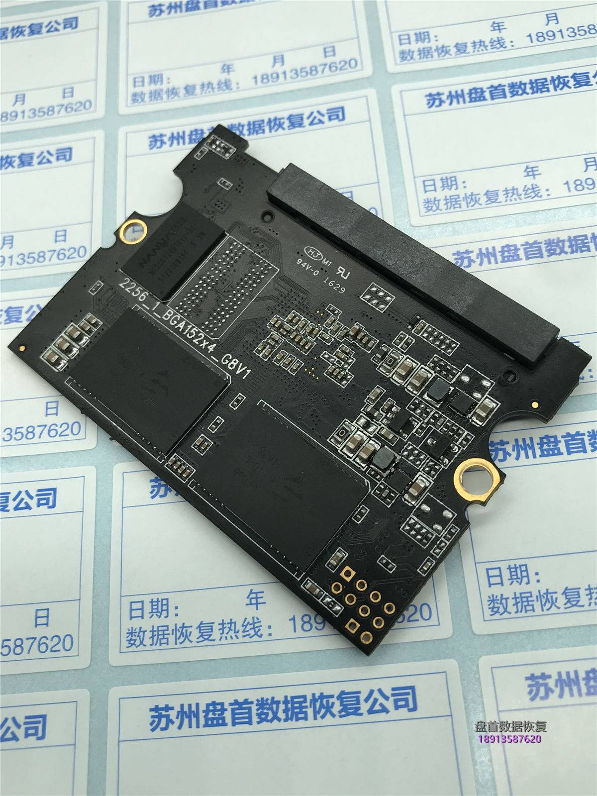 二次恢复SM2256K主控PC3000虚拟翻译器失败的SSD固态硬盘数据恢复