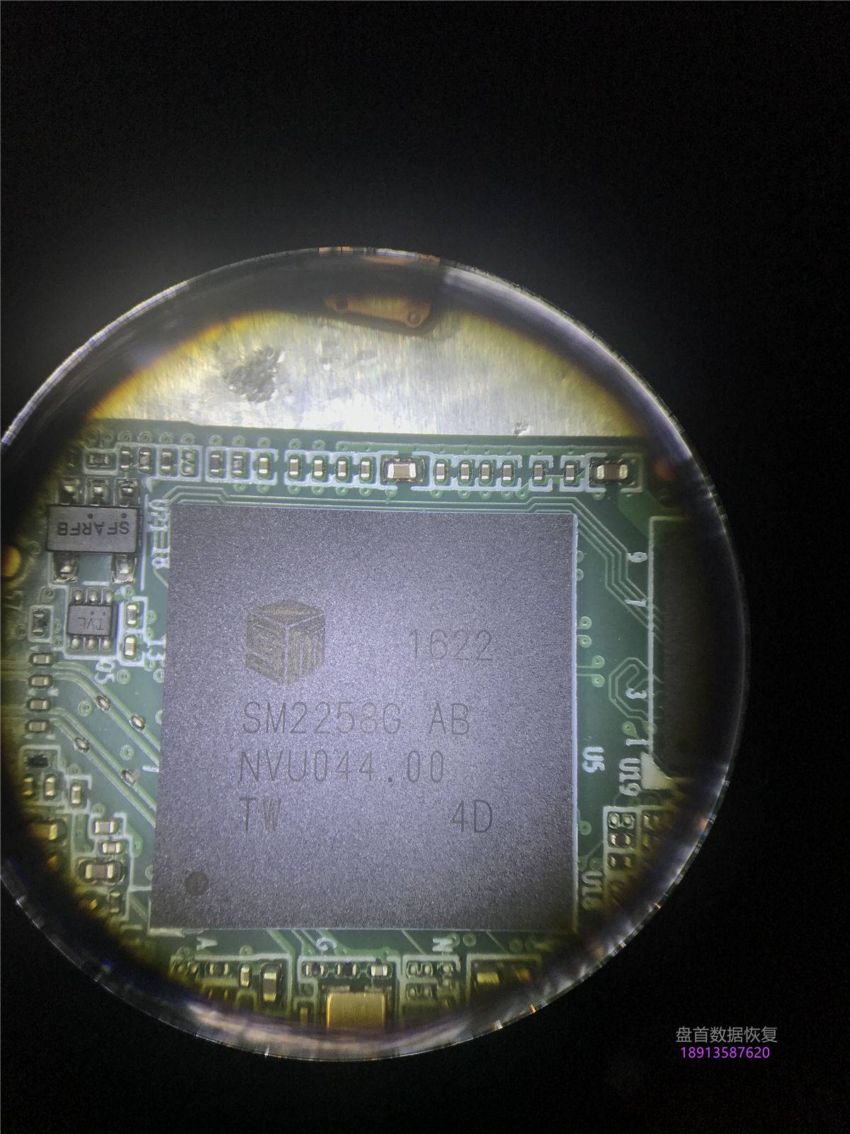 英特尔M.2 SSDSCKKF256H6掉盘无法识别SM2258G主控数据恢复成功