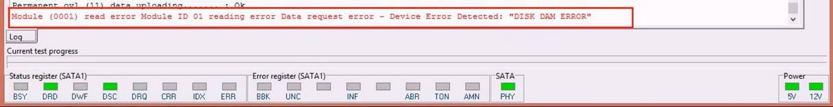 使用5. x版本PC-3000 for HDD从SA构建ROM镜像WD Marvell硬盘驱动器上的数据与内部ROM