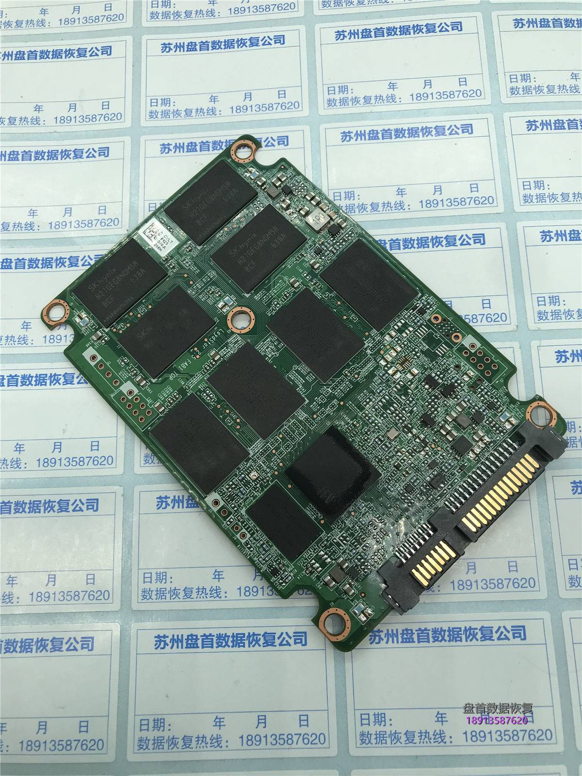 二次恢复英特尔5400s掉盘无法识别SSDSC2KF256H6L不识别盘数据恢复成功