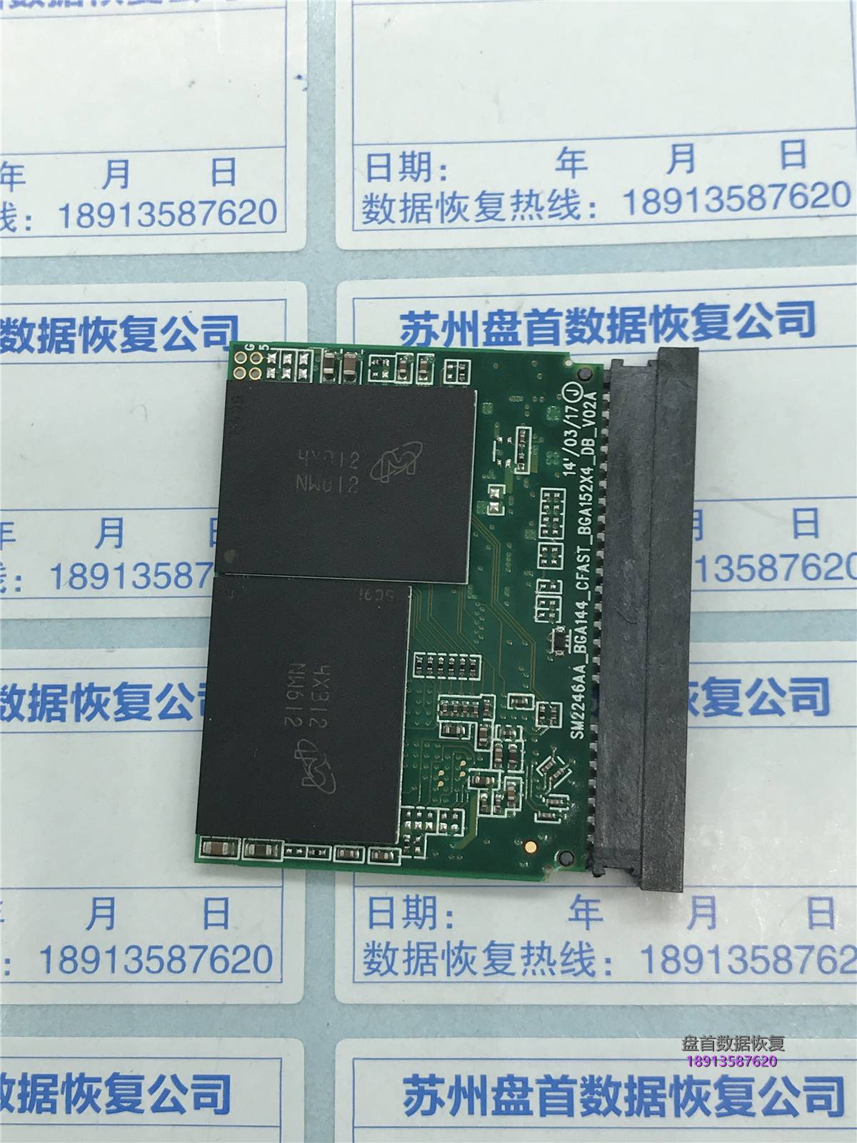 Lexar 雷克沙Professional 3400x CFast 2.0损坏无法识别数据恢复成功