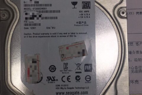 ST2000DM001希捷2T台式机机械硬盘数据恢复