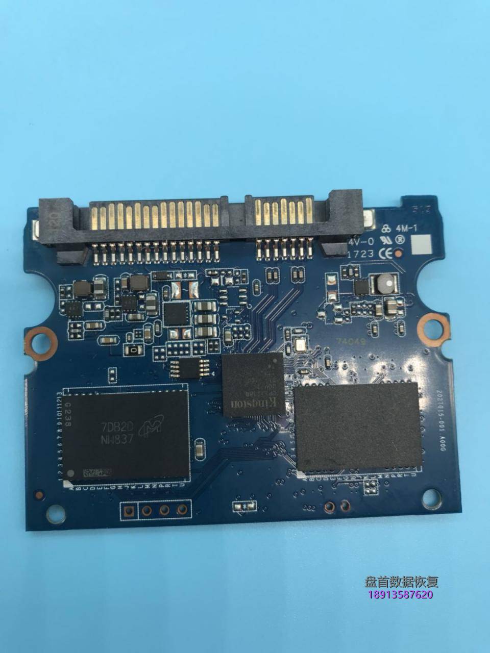SATAFIRM S11金士顿Kingston SA400S37 120G SSD固态硬盘数据恢复成功