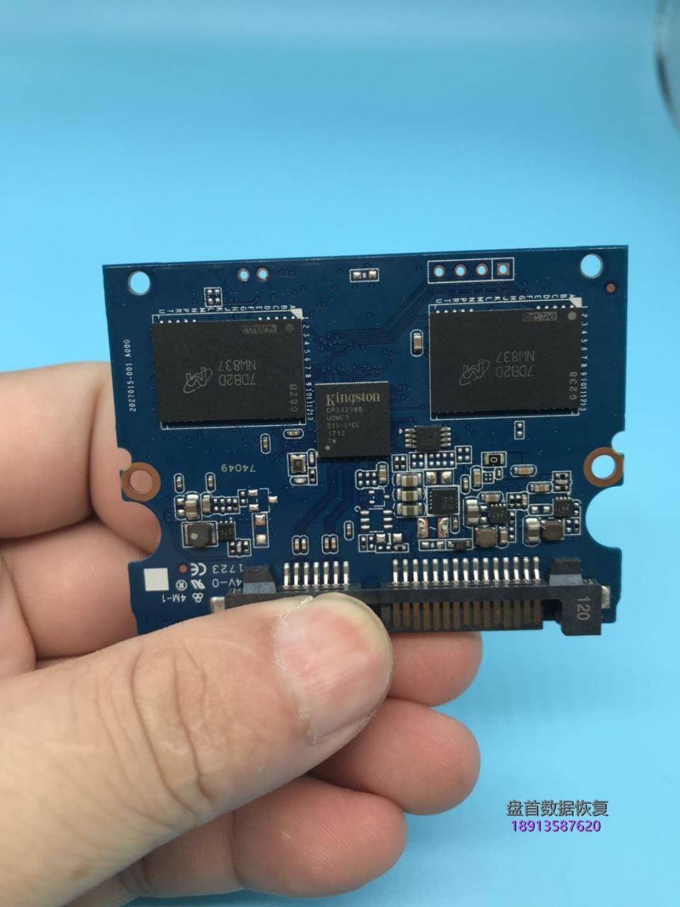SATAFIRM S11金士顿Kingston SA400S37 120G SSD固态硬盘数据恢复成功