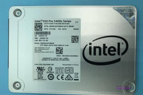 英特尔SSD5400s固态硬盘掉盘无法识别不读盘了主控SM2258G数据恢复完美成功