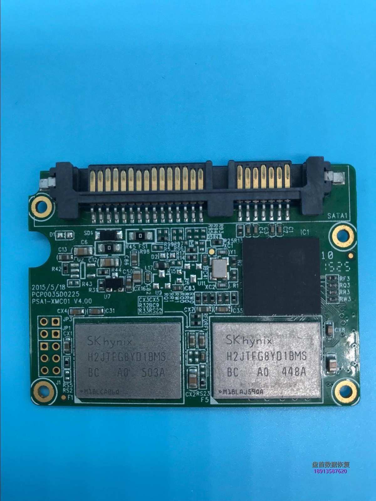 二次恢复SM2246XT主控假金士顿120GSSD固态硬盘数据恢复完美