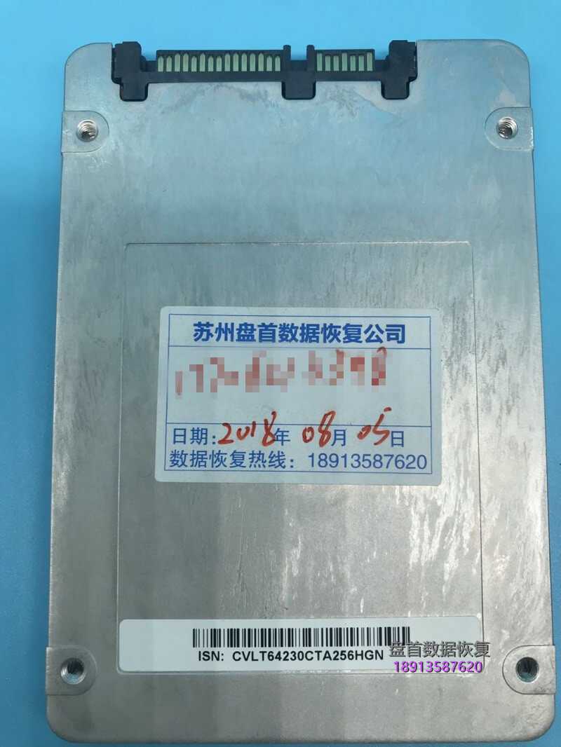 intel 英特尔SSDSC2KK256H6固态硬盘掉盘SM2258G无法识别数据完美恢复