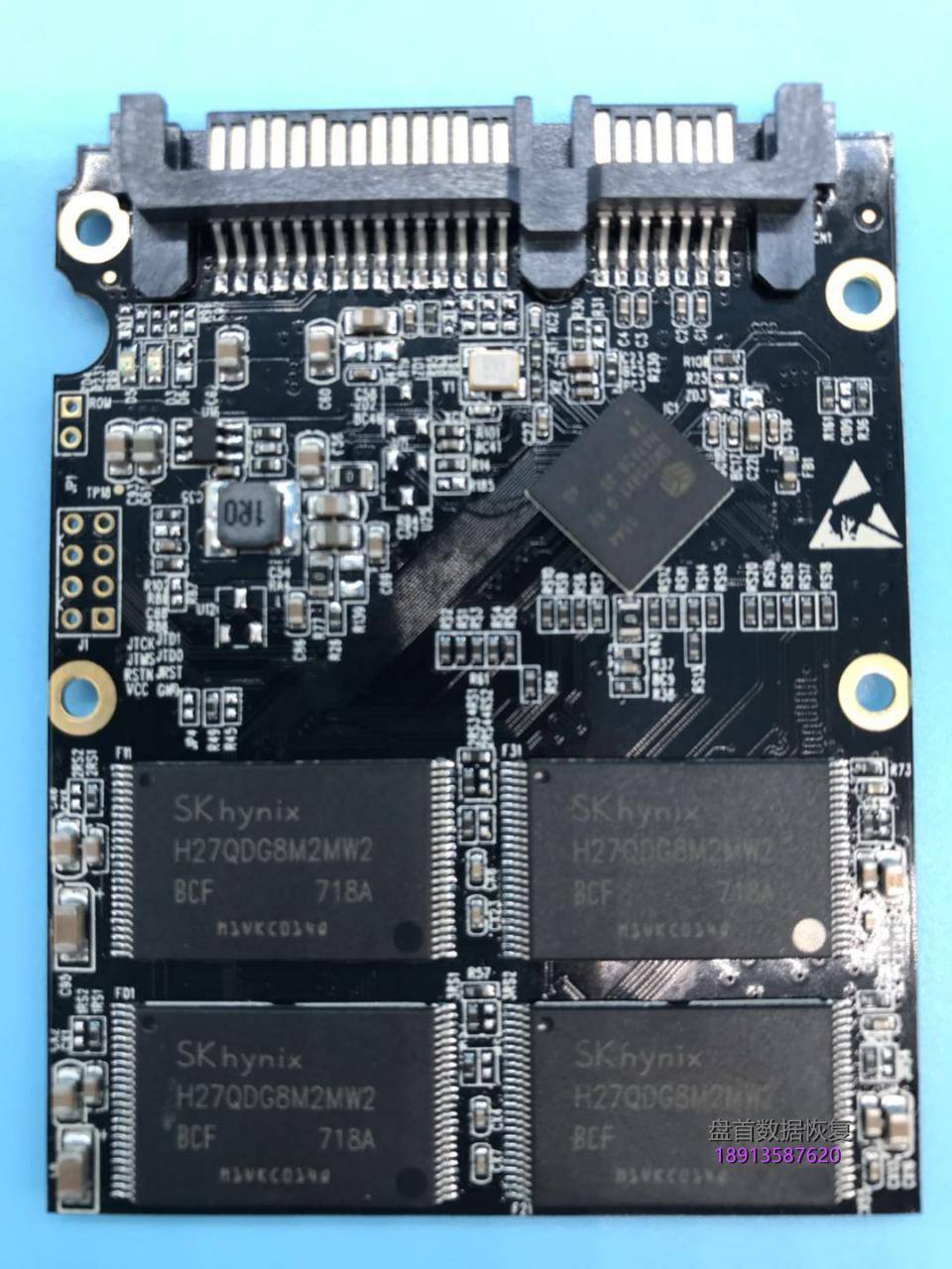 Lenovo联想SL700固态硬盘SM2258XT主控硬盘掉盘BSY长忙无法识别SSD固态硬盘数据恢复成功