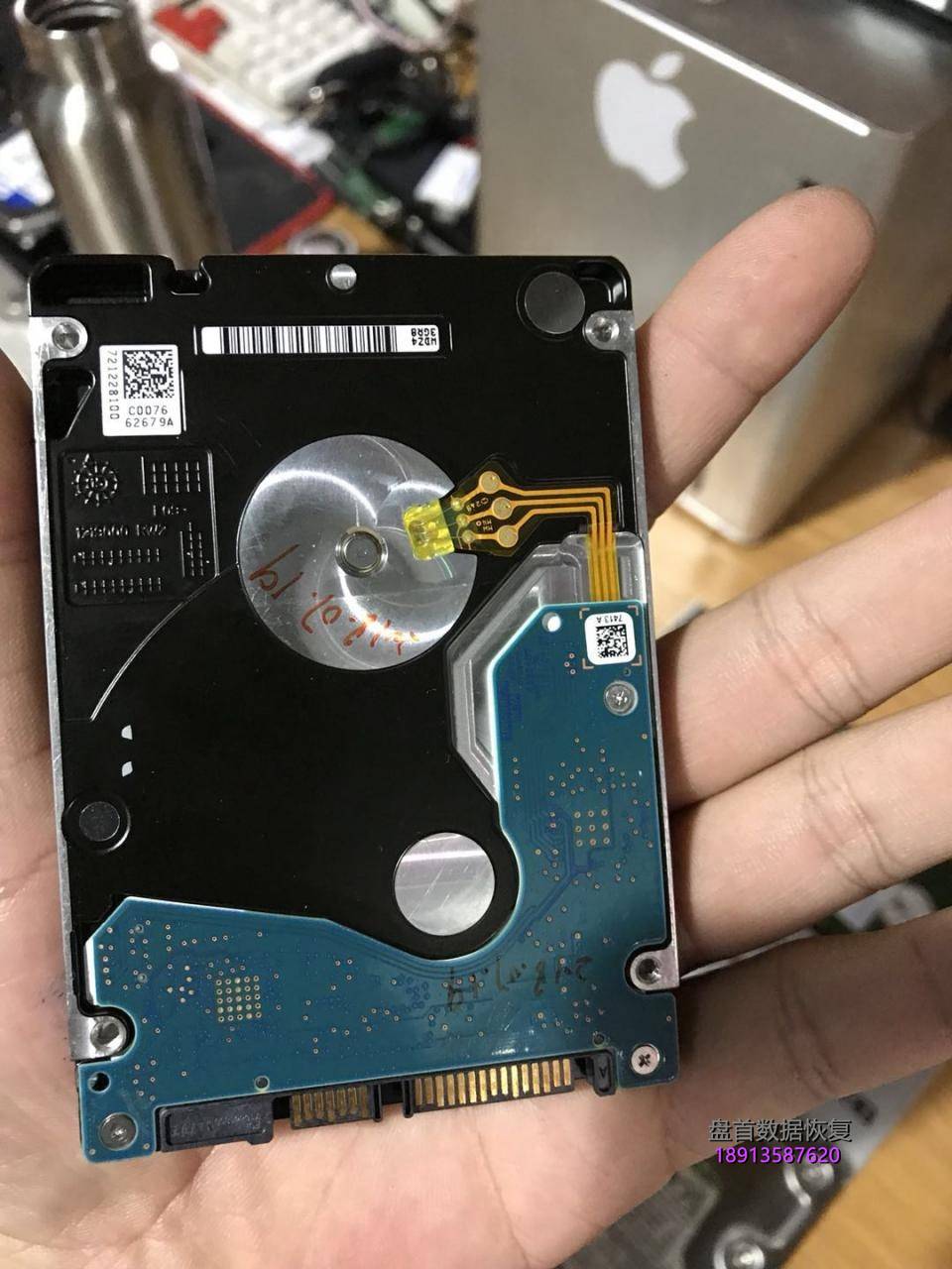 希捷2tb移动硬盘st2000lm007二次开盘数据恢复成功 2TB希捷移动硬盘ST2000LM007二次开盘数据恢复成功