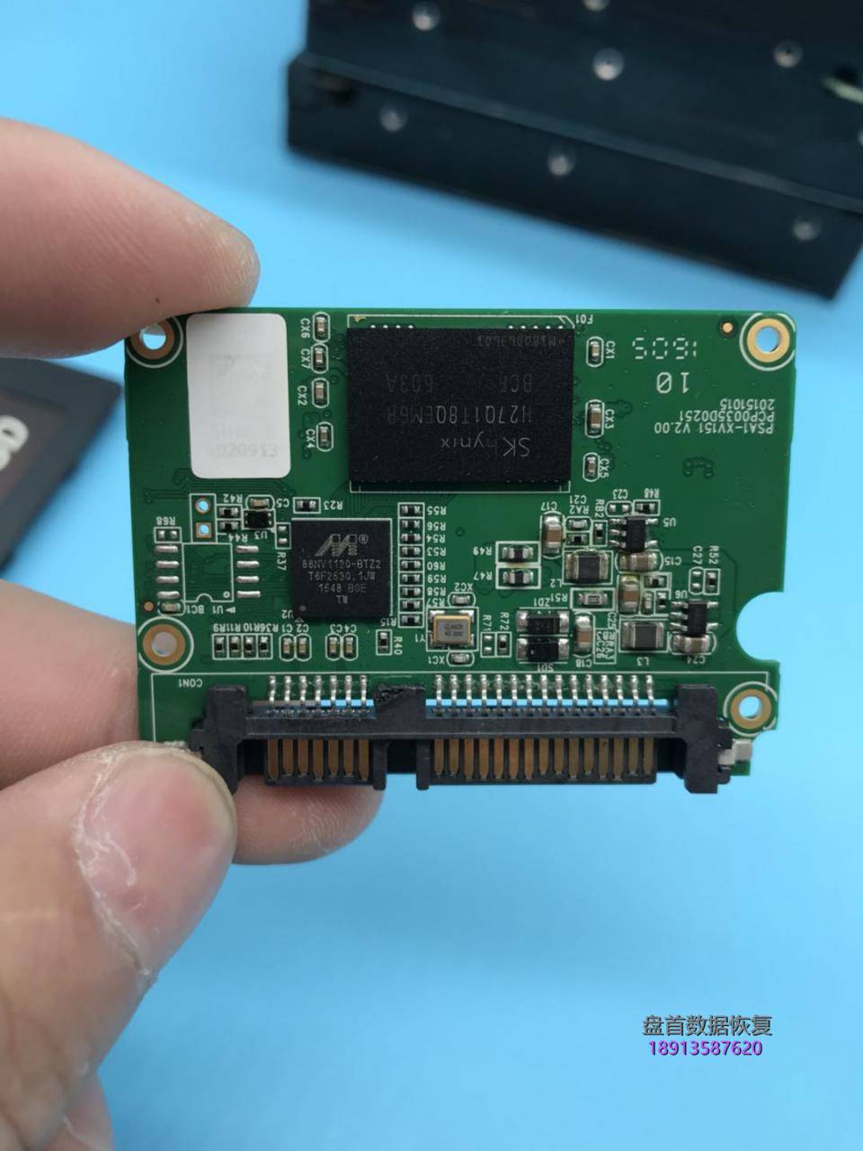 金胜E330 240G SSD固态硬盘掉盘不识别主控Marvell88NV1120芯片数据恢复完美