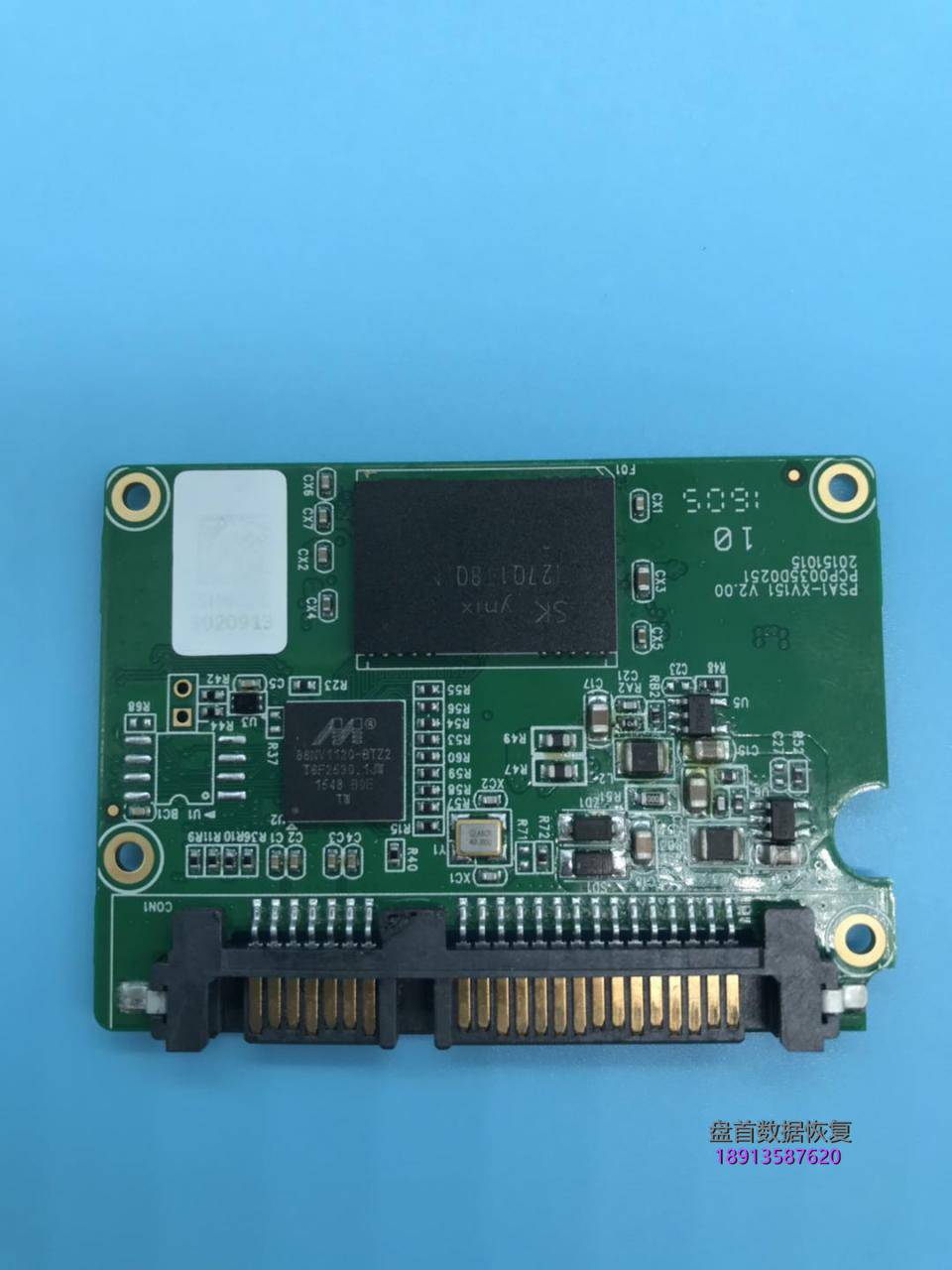 金胜E330 240G SSD固态硬盘掉盘不识别主控Marvell88NV1120芯片数据恢复完美