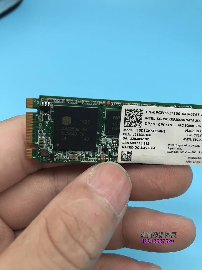 m-2-ngff英特尔-intel-ssdsckkf256h6-固态硬盘不认盘数据恢复成功 M.2 NGFF英特尔 intel SSDSCKKF256H6 固态硬盘不认盘数据恢复成功