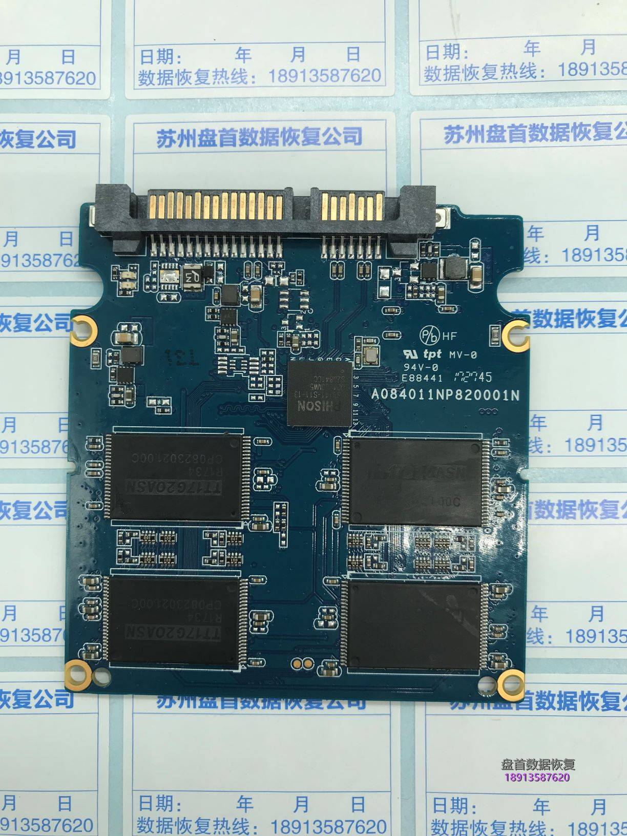 二次恢复影驰120G固态硬盘PS3111-S11-13主控数据完美恢复