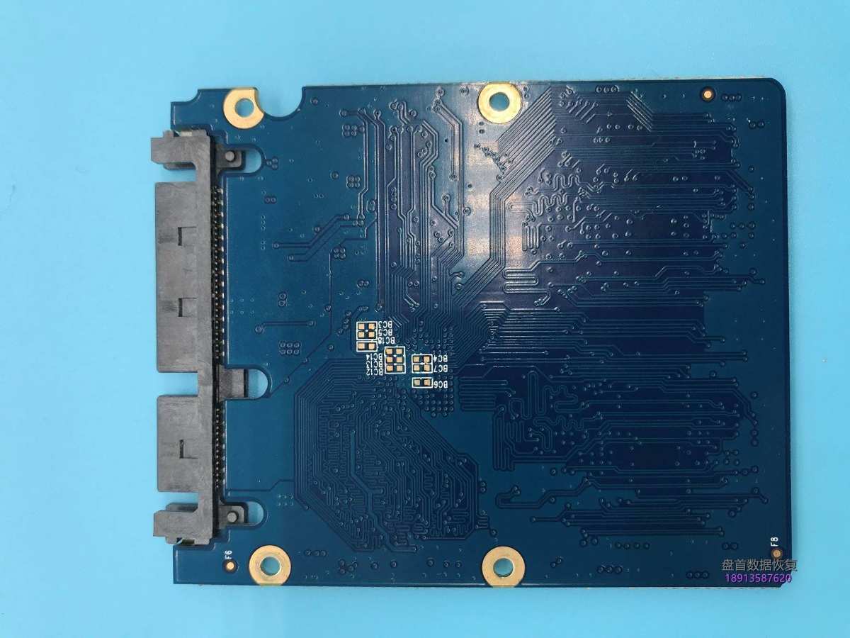 成功恢复云储ShineDisk M667 120g固态硬盘主控SM2246XT无法识别不读盘