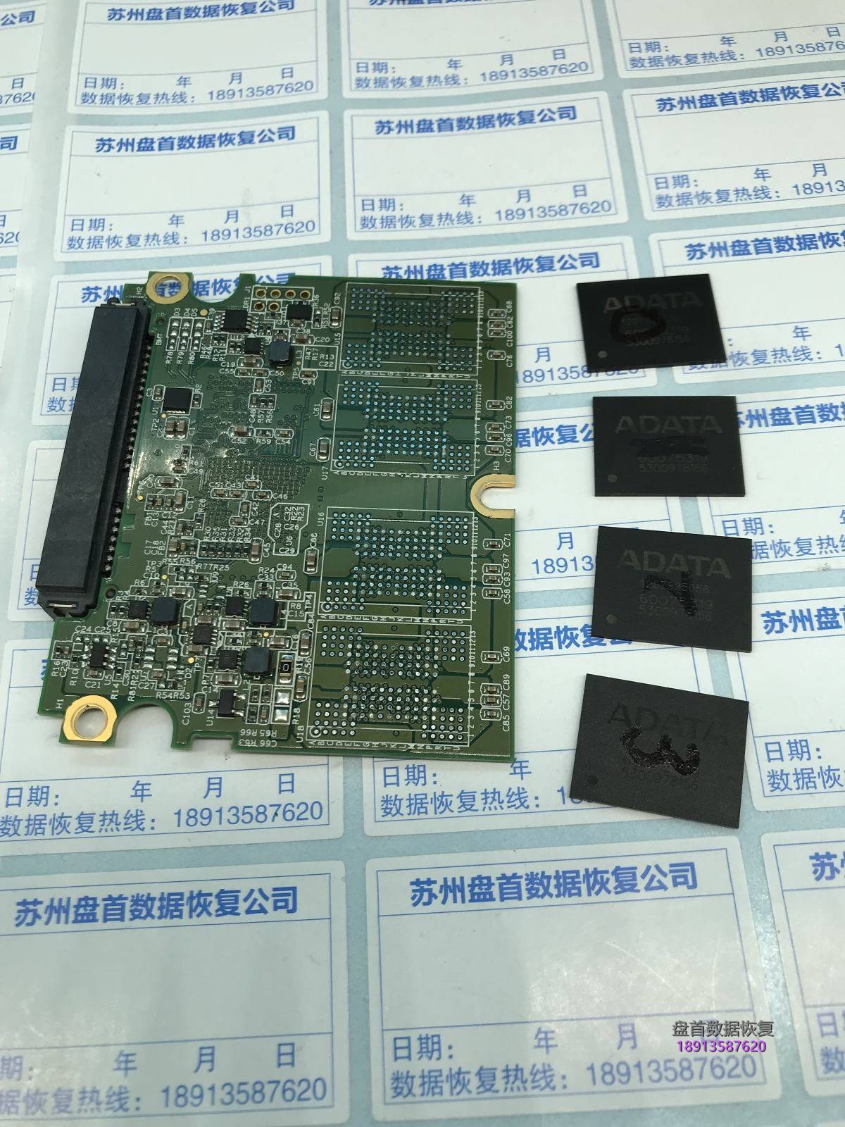 威刚SP600掉盘无法识别JMF670H主控芯片级数据恢复成功