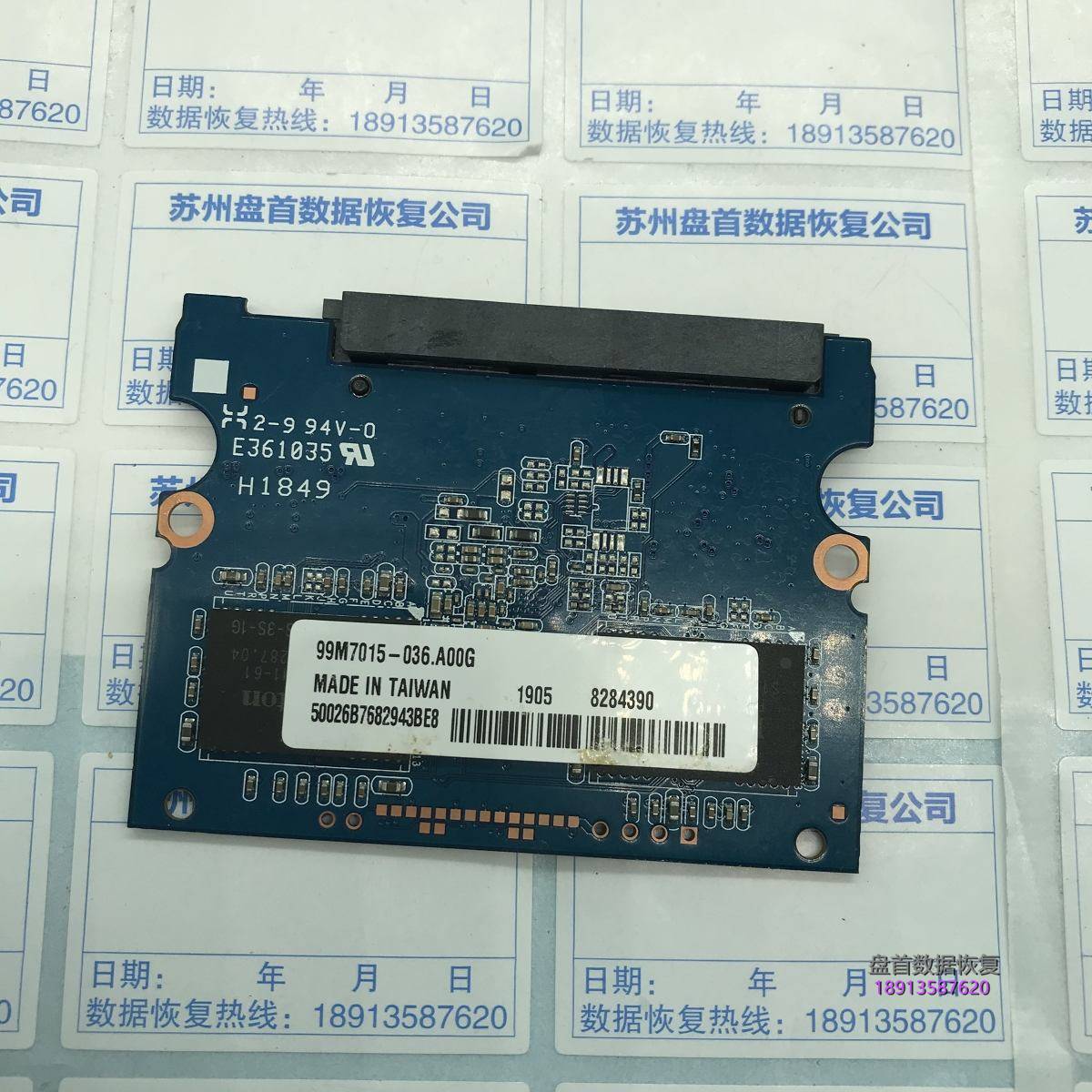 Kingston SA400S37240G主控损坏导致识别成PS3111 20M容量SSD数据恢复成功