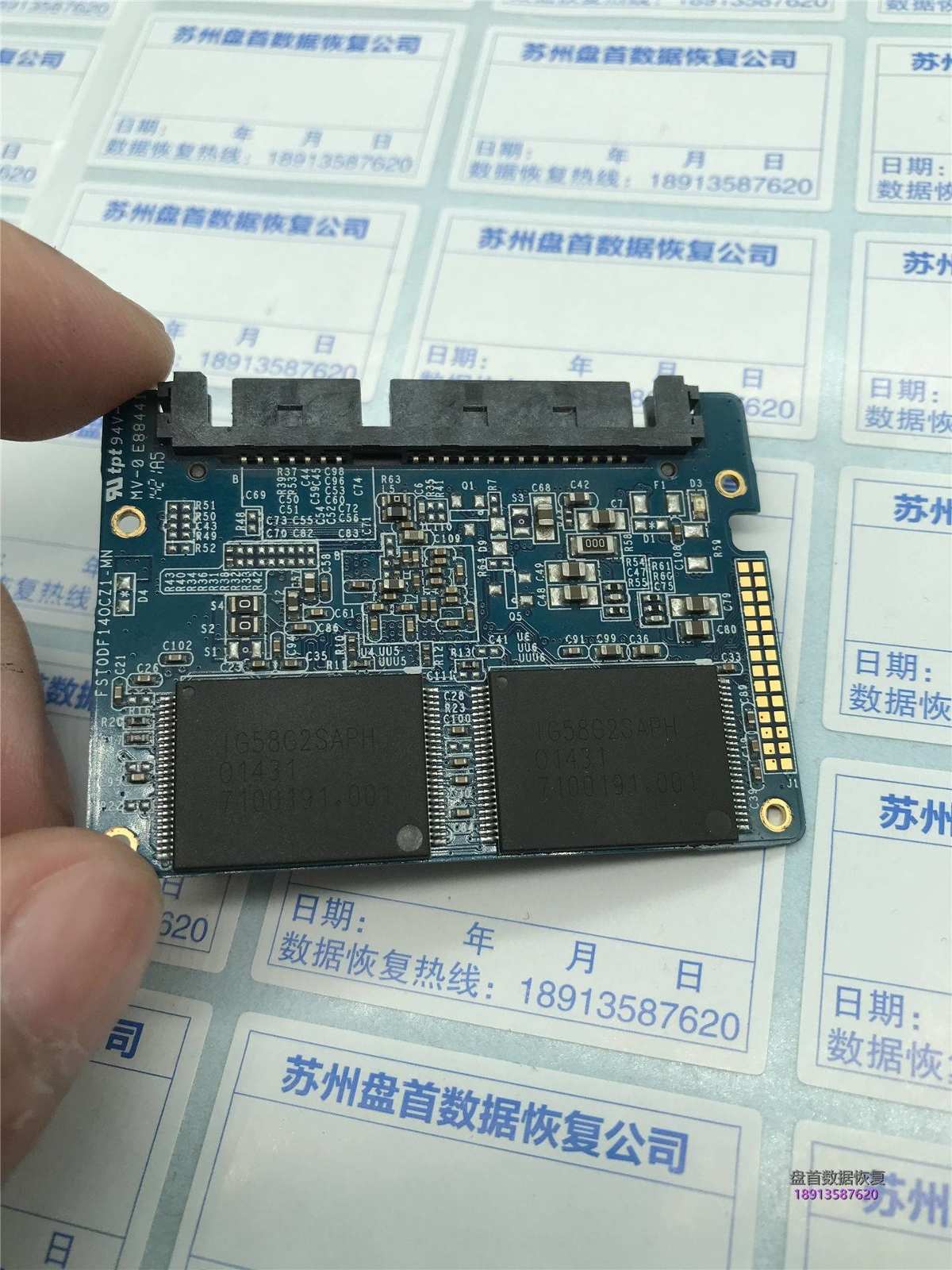 成功恢复使用EFS加密的tigo金泰克S300固态硬盘无法读取数据SSD不读盘