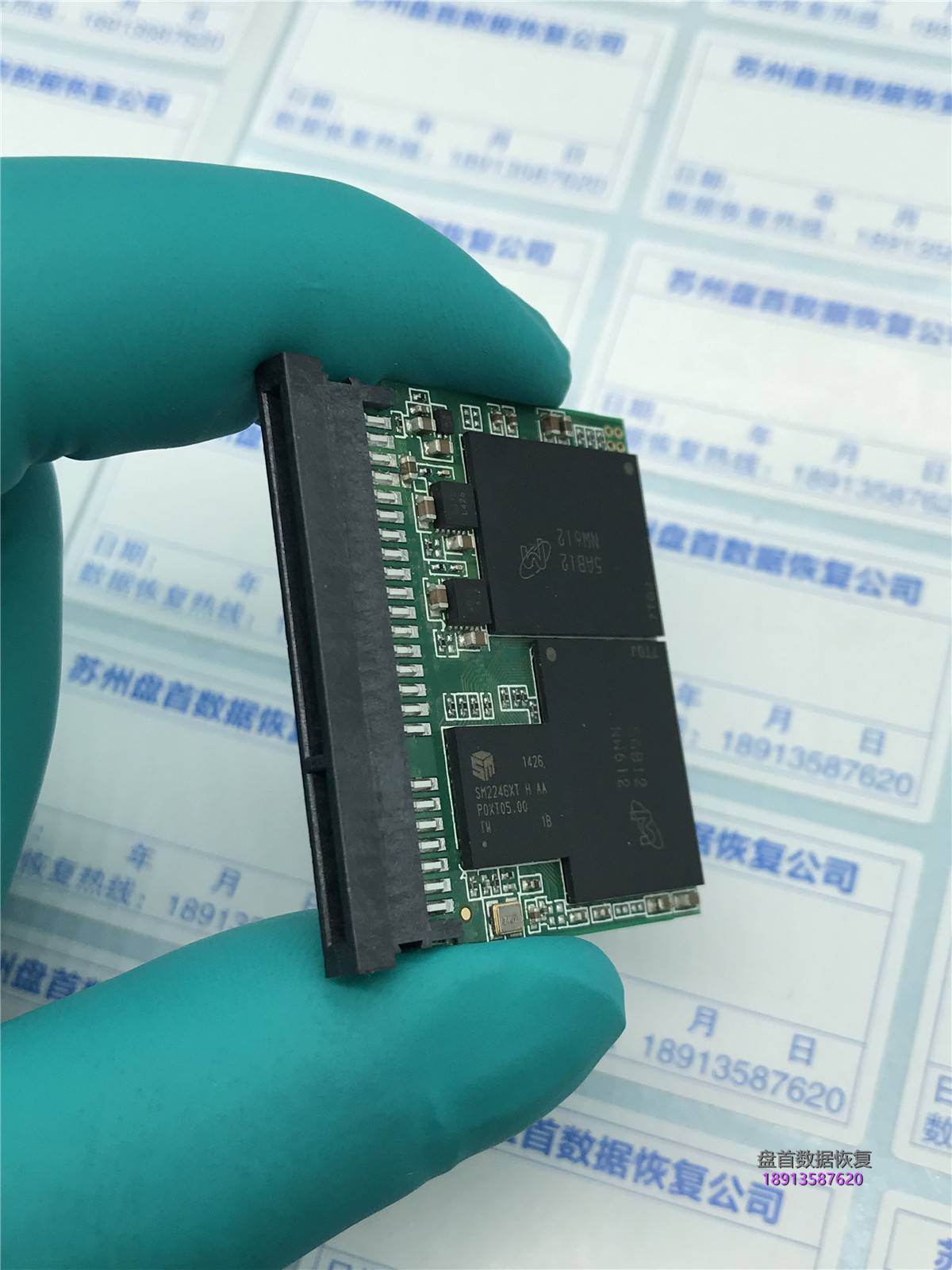 Lexar 雷克沙Professional 3400x CFast 2.0损坏无法识别数据恢复成功