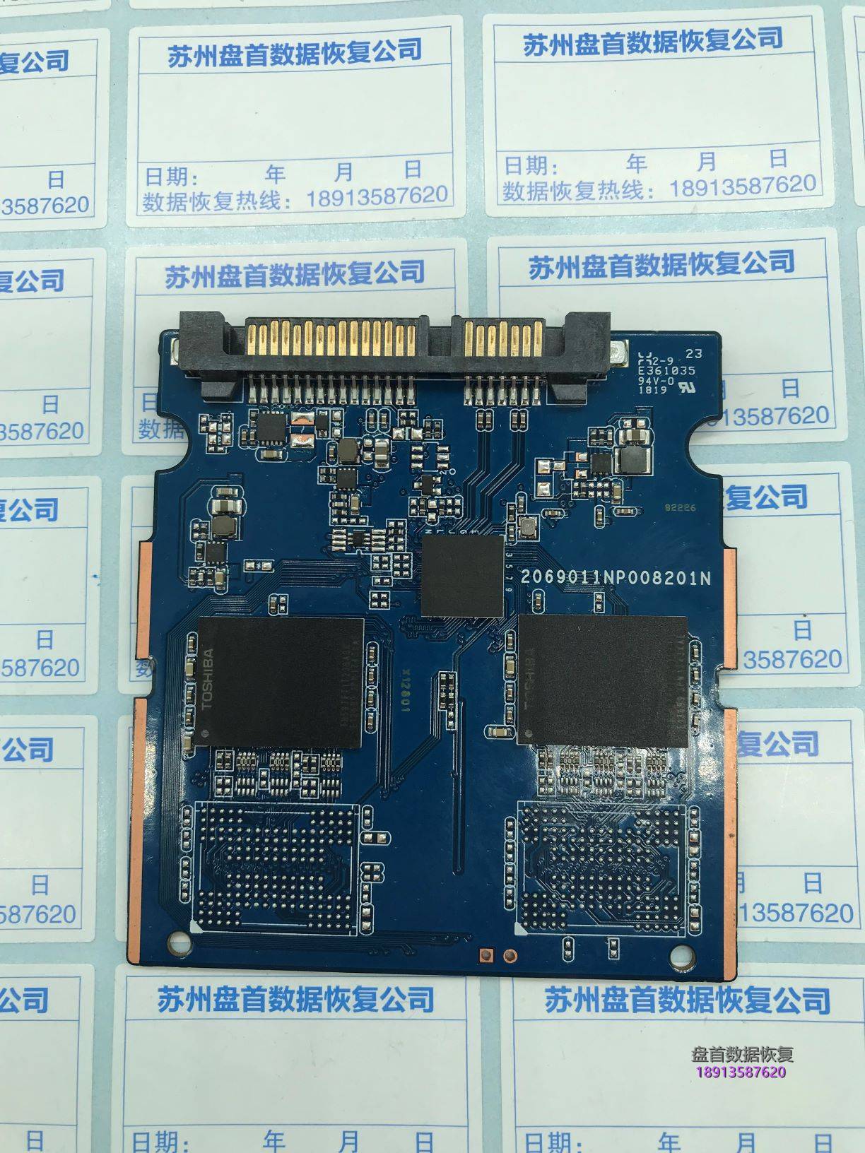 东芝TR200固态硬盘掉盘无法识别TC58NC1010GSB-00（PS3111）主控无法加载loader完美二次恢复成功