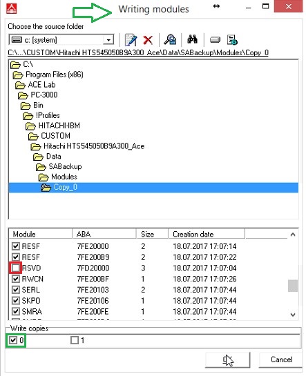 PC3000 for HDD如何偏移日立IBM硬盘的SA区