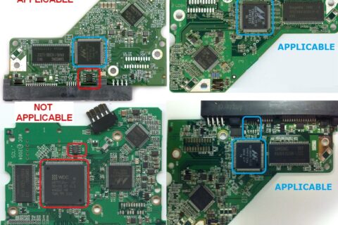 使用5. x版本PC-3000 for HDD从SA构建ROM镜像WD Marvell硬盘驱动器上的数据与内部ROM