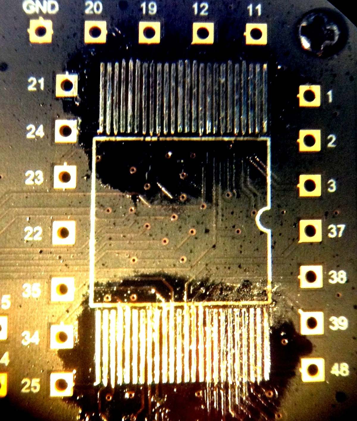 PC-3000 Flash电路板适配器和TSOP-48内存芯片