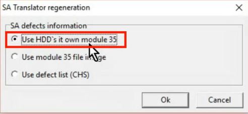 PC-3000 for HDD利用外部ROM对WD Marvell系列硬盘的SA区数据建立ROM镜像