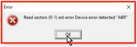 PC-3000 for HDD利用外部ROM对WD Marvell系列硬盘的SA区数据建立ROM镜像
