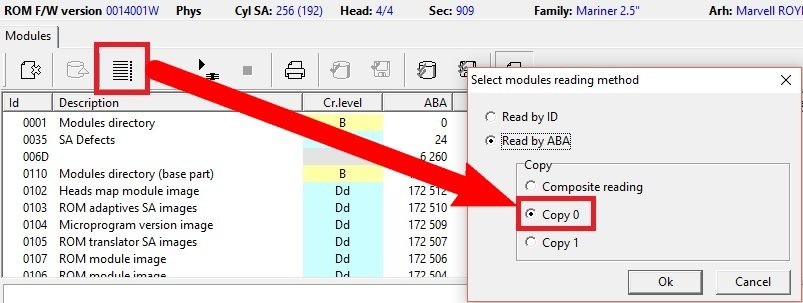 PC-3000 for HDD 如何手动检测西部数据硬盘的系统磁头