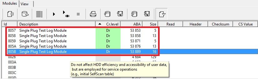 PC-3000 for HDD 如何手动检测西部数据硬盘的系统磁头