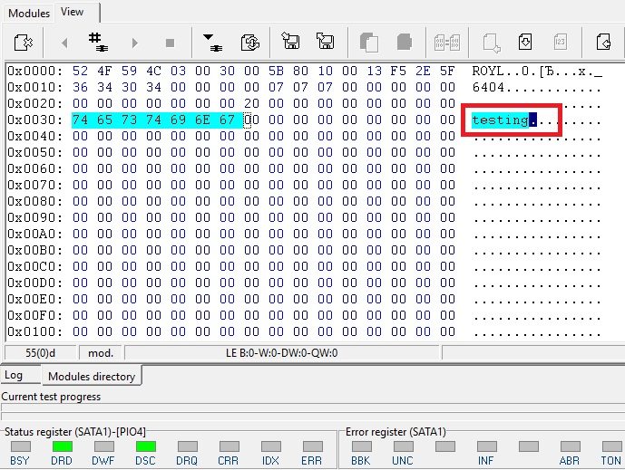 PC-3000 for HDD 如何手动检测西部数据硬盘的系统磁头