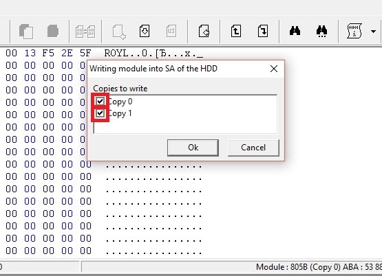 PC-3000 for HDD 如何手动检测西部数据硬盘的系统磁头