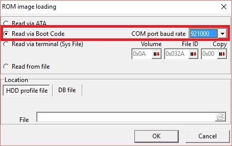 PC-3000 for HDD Seagate F3系列架构硬盘特定的诊断程序