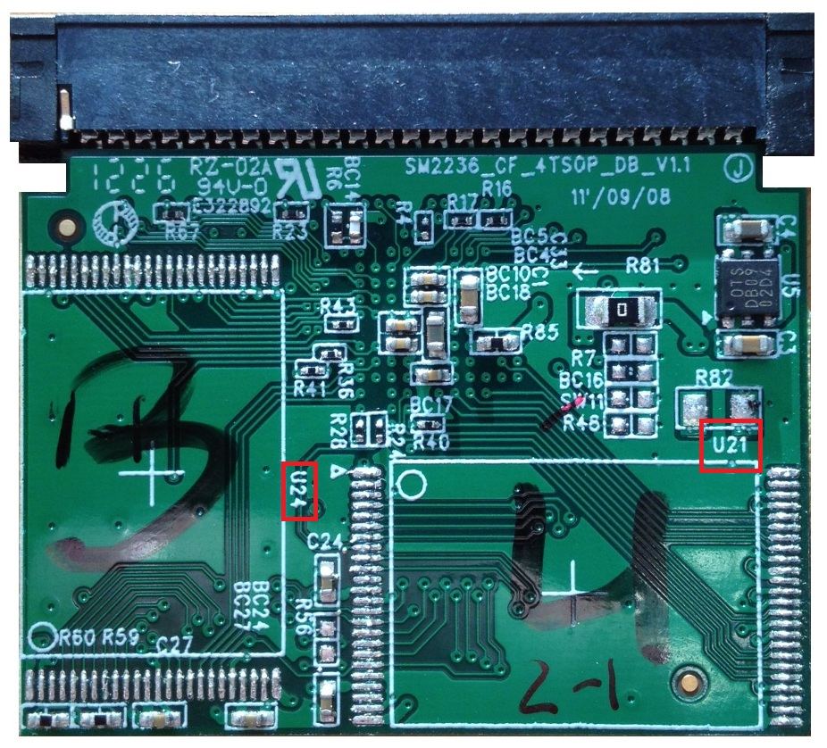 PC-3000 Flash如何检测内存芯片的正确顺序