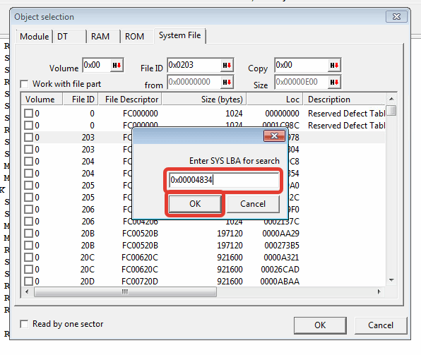 PC-3000 for HDD如何通过Ctrl+X终端命令检查系统文件的损坏情况？