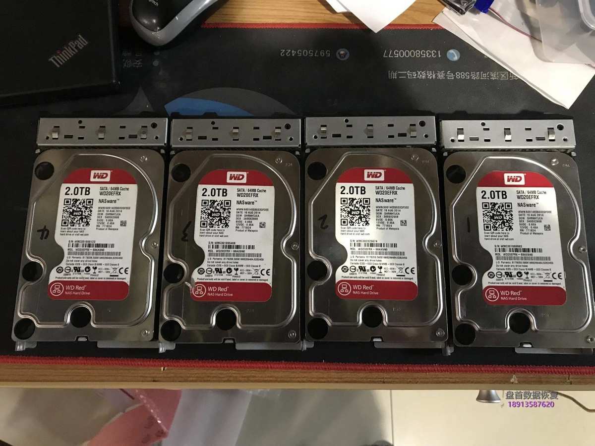 成功恢复4盘RAID5有1块硬盘损坏有1块盘离线导致服务器宕机