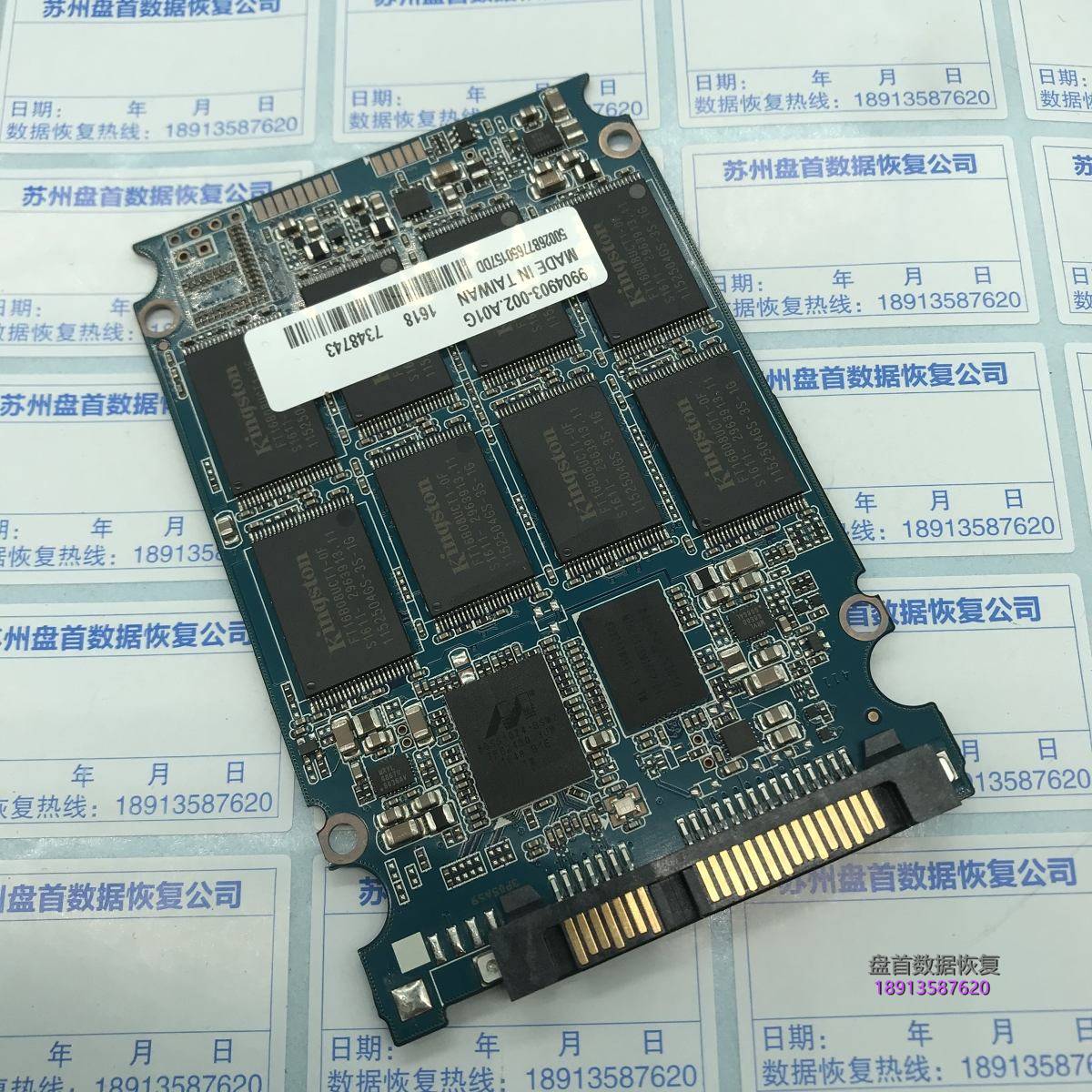 金士顿V400 SSD坏块严重分区丢失分区打不开文件丢失主控88SS1074-BSW2SSD数据恢复成功