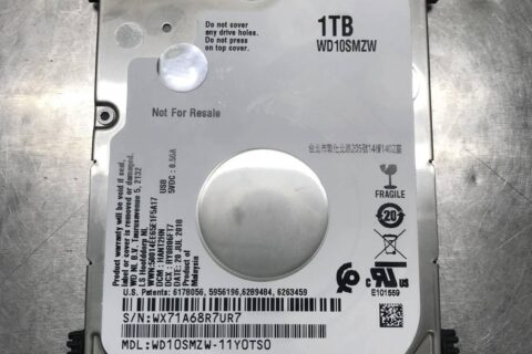 WD Elements 1TB移动硬盘WD10SMZW-11Y0TS0开盘数据恢复成功